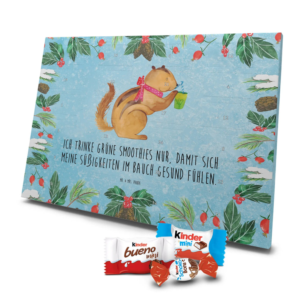 Chocolate advent calendar Squirrel smoothies gift ideas, gifts, small animals, good mood, cute, funny sayings, cute animal motives, hand drawn, special gifts, card, animal lover, chipmunks, squirrels, diet, weight loss