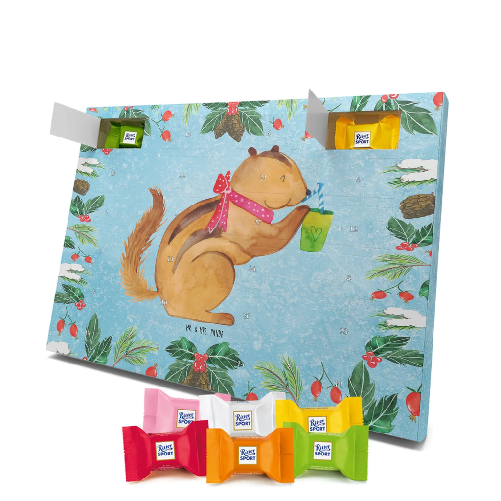 Chocolate advent calendar Squirrel smoothies gift ideas, gifts, small animals, good mood, cute, funny sayings, cute animal motives, hand drawn, special gifts, card, animal lover, chipmunks, squirrels, diet, weight loss