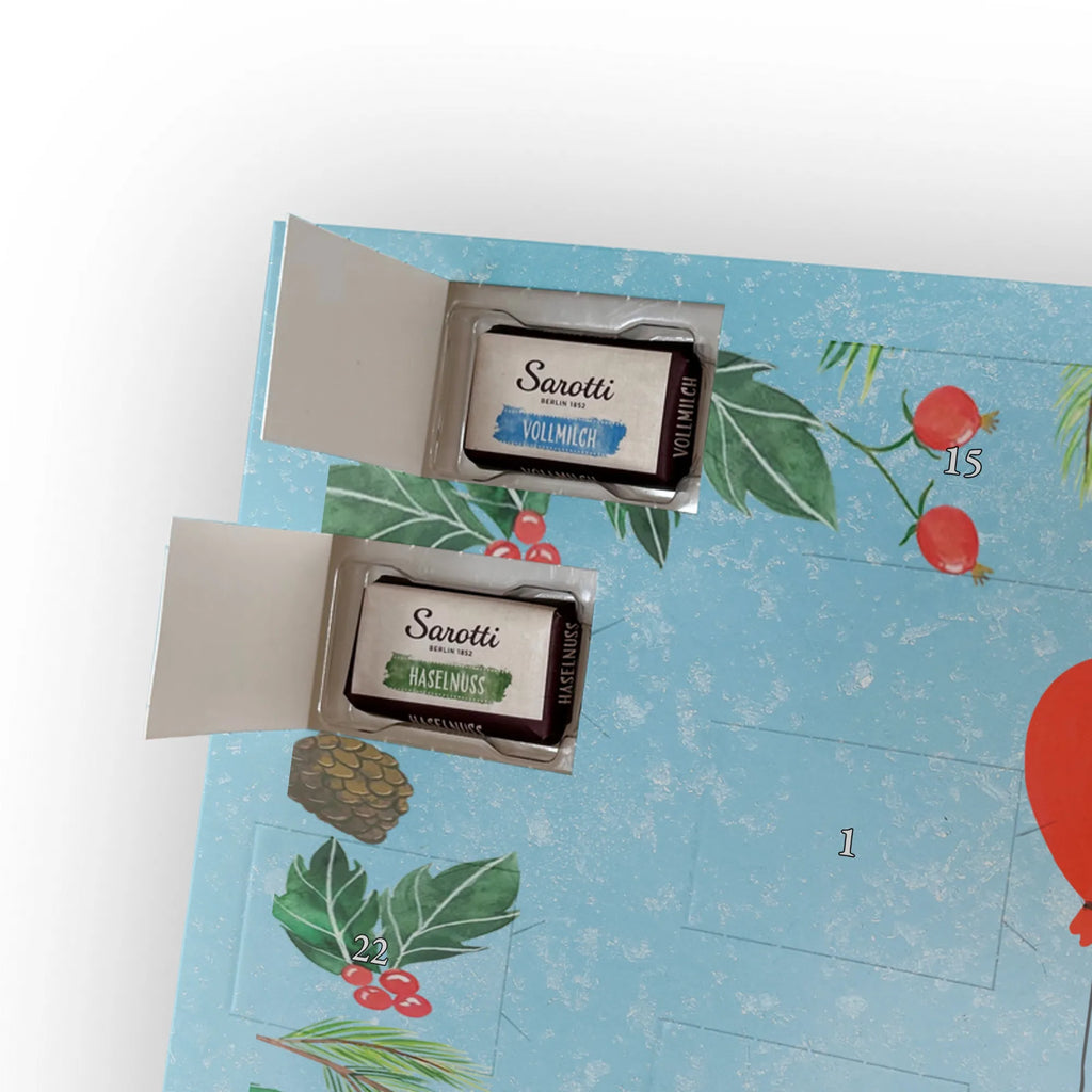 Chocolate advent calendar Hedgehog balloon gift ideas, gifts, small animals, good mood, cute, funny sayings, cute animal motives, hand drawn, special gifts, card, animal lover, Birthday, Balloon, Birthday Child