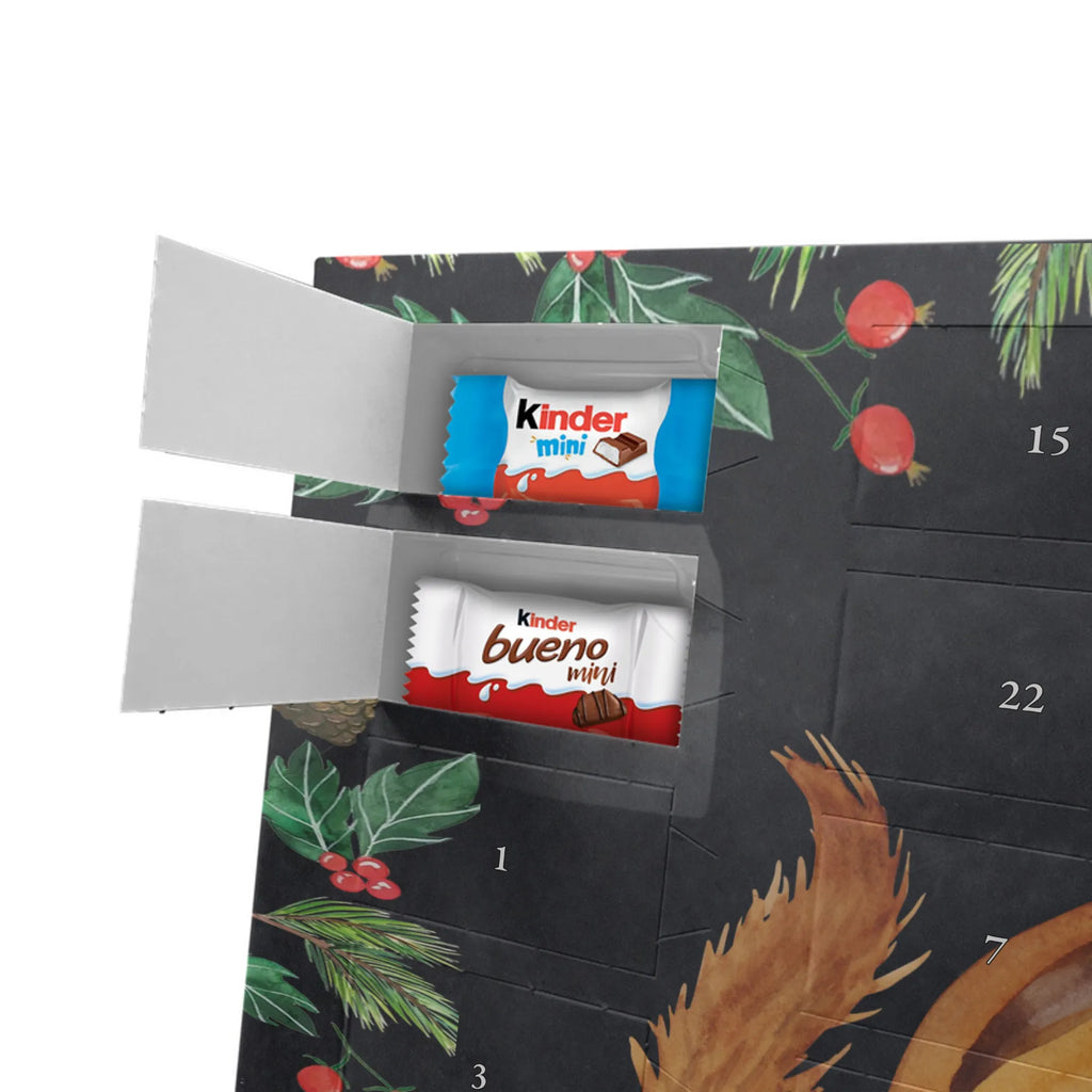 Chocolate advent calendar Squirrel smoothies gift ideas, gifts, small animals, good mood, cute, funny sayings, cute animal motives, hand drawn, special gifts, card, animal lover, chipmunks, squirrels, diet, weight loss