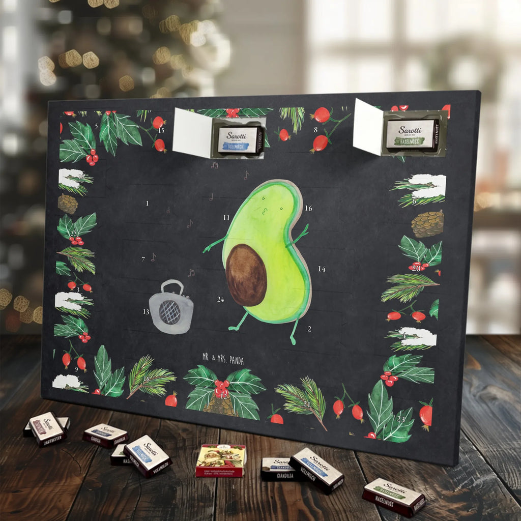 Chocolate advent calendar avocado Dance vegetables