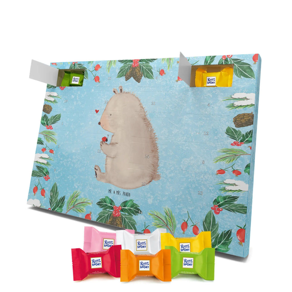 Chocolate advent calendar bear ladybug cuddly toy, teddy bear, life is beautiful, ladybird, freedom