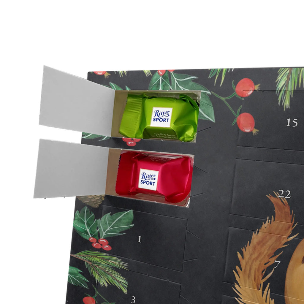 Chocolate advent calendar Squirrel smoothies gift ideas, gifts, small animals, good mood, cute, funny sayings, cute animal motives, hand drawn, special gifts, card, animal lover, chipmunks, squirrels, diet, weight loss