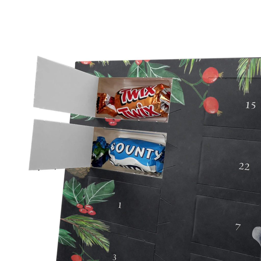 Chocolate advent calendar panda Best roommate in the world gift, birthday, gift idea, birthday present, giving, thank you, for, make you happy, gift tip, flat share resident, Roommate, flat share