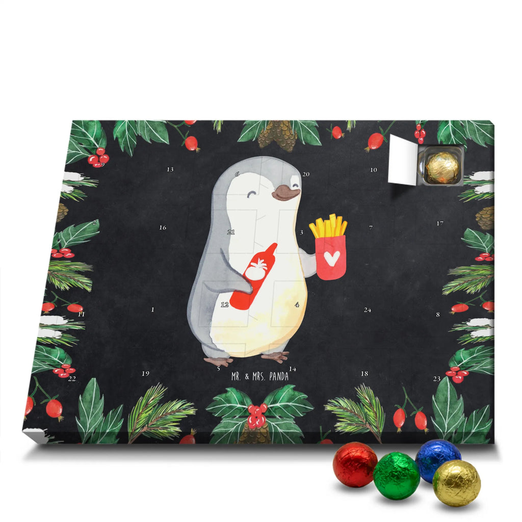 Chocolate advent calendar penguin French fries Loving, Marriage, Proposal of marriage, anniversary gift, Together, Love gift, gift for her, gift for him, Two, Valentine&#39;s Day Gift for Women Love Gift Anniversary Wedding Anniversary Party Favor Gift for Girlfriend Gift for Partner Boyfriend Gift Token of Love for Men for Husband