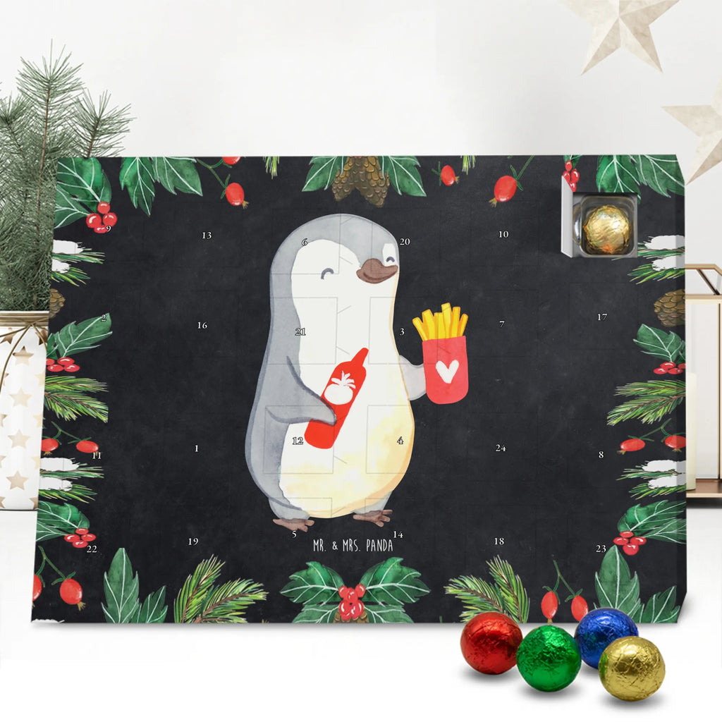 Chocolate advent calendar penguin French fries Loving, Marriage, Proposal of marriage, anniversary gift, Together, Love gift, gift for her, gift for him, Two, Valentine&#39;s Day Gift for Women Love Gift Anniversary Wedding Anniversary Party Favor Gift for Girlfriend Gift for Partner Boyfriend Gift Token of Love for Men for Husband