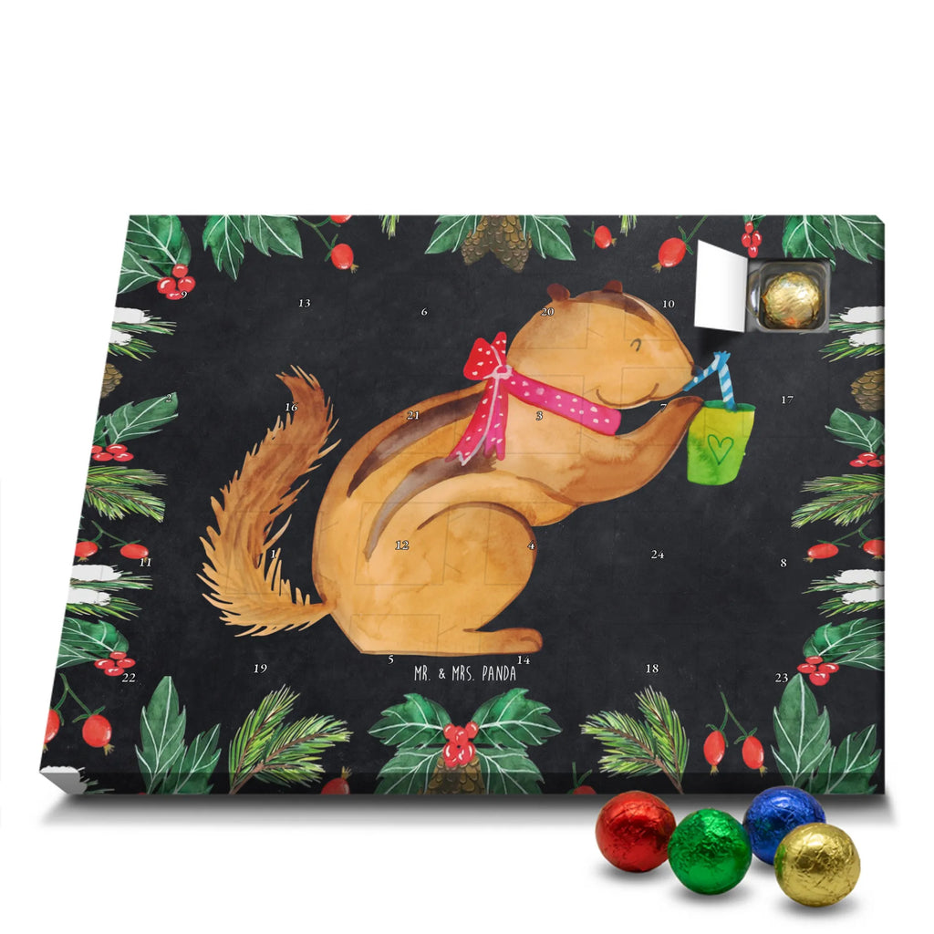 Chocolate advent calendar Squirrel smoothies gift ideas, gifts, small animals, good mood, cute, funny sayings, cute animal motives, hand drawn, special gifts, card, animal lover, chipmunks, squirrels, diet, weight loss