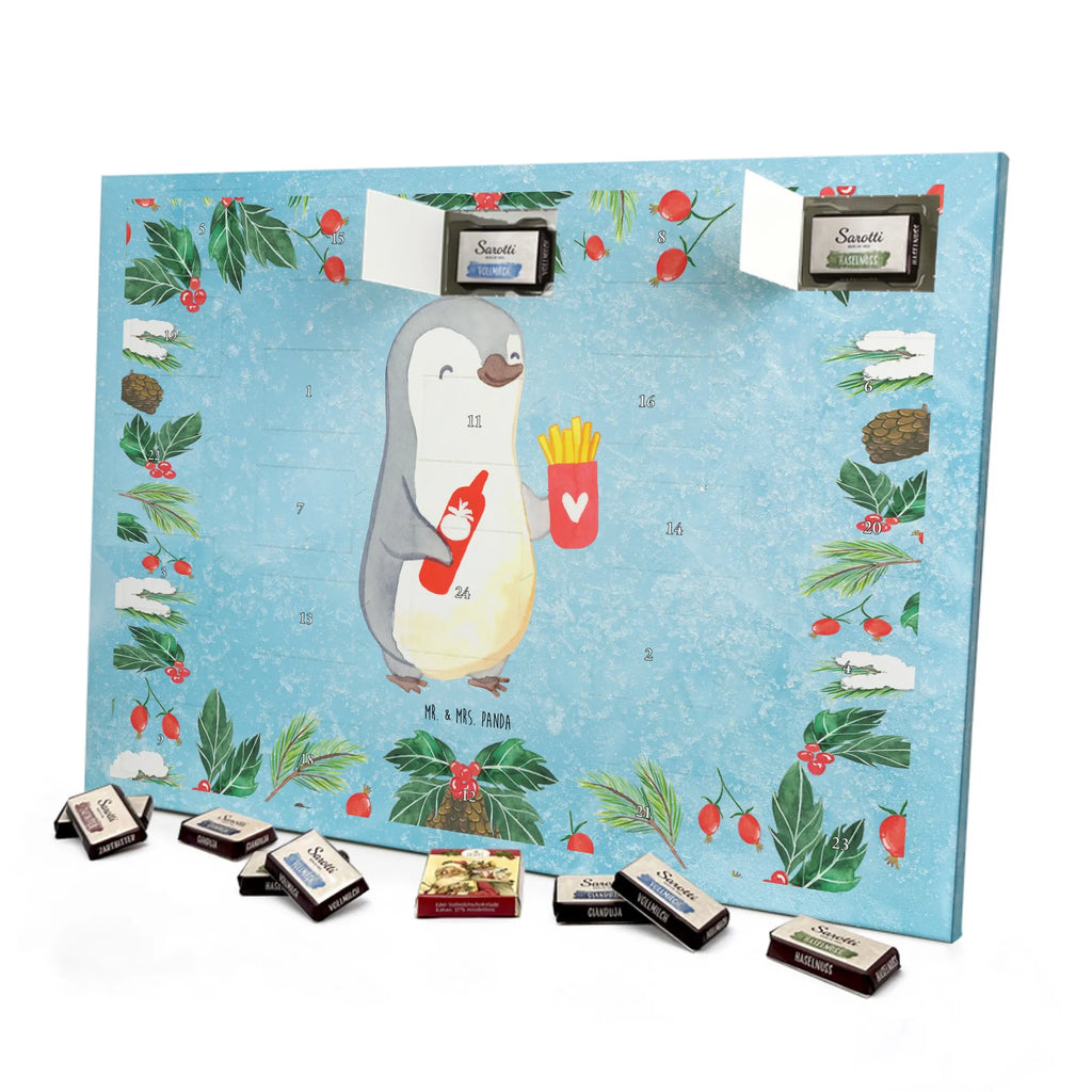 Chocolate advent calendar penguin French fries Loving, Marriage, Proposal of marriage, anniversary gift, Together, Love gift, gift for her, gift for him, Two, Valentine&#39;s Day Gift for Women Love Gift Anniversary Wedding Anniversary Party Favor Gift for Girlfriend Gift for Partner Boyfriend Gift Token of Love for Men for Husband