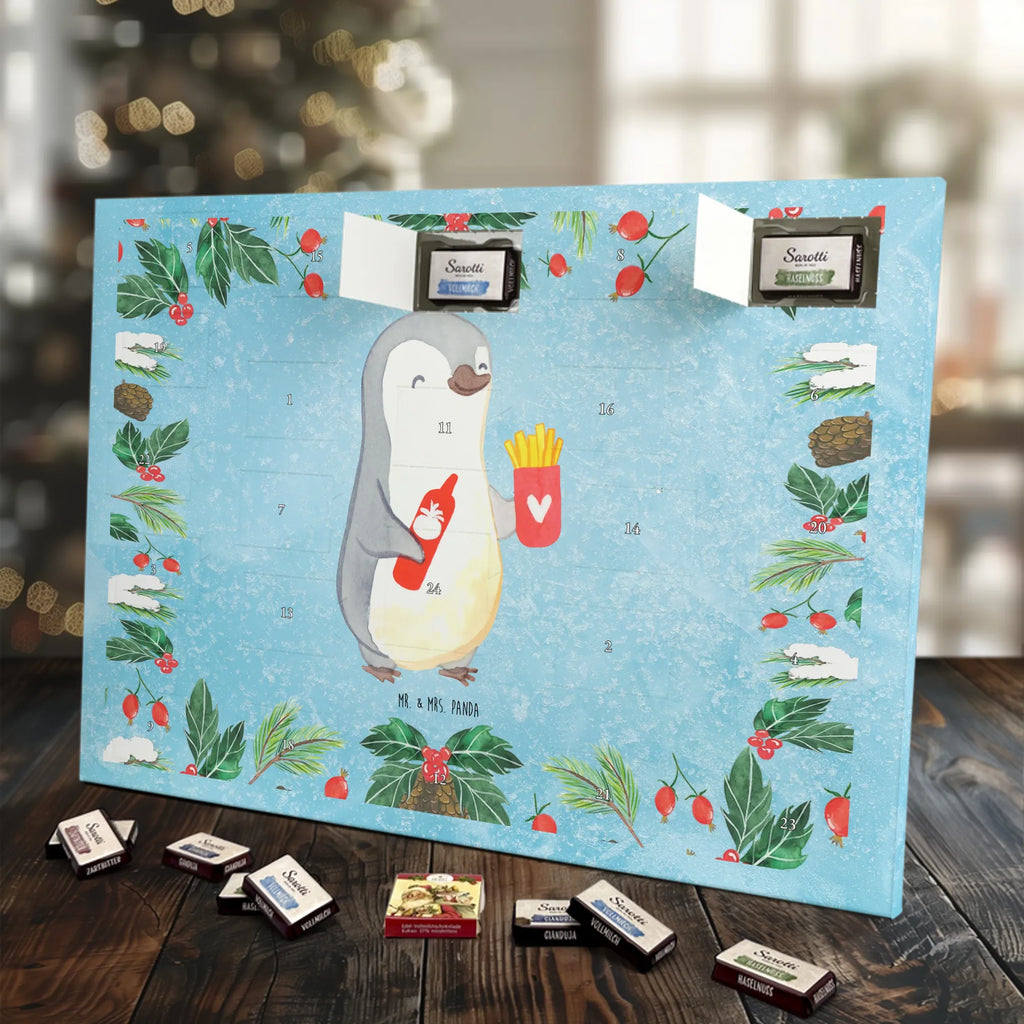 Chocolate advent calendar penguin French fries Loving, Marriage, Proposal of marriage, anniversary gift, Together, Love gift, gift for her, gift for him, Two, Valentine&#39;s Day Gift for Women Love Gift Anniversary Wedding Anniversary Party Favor Gift for Girlfriend Gift for Partner Boyfriend Gift Token of Love for Men for Husband