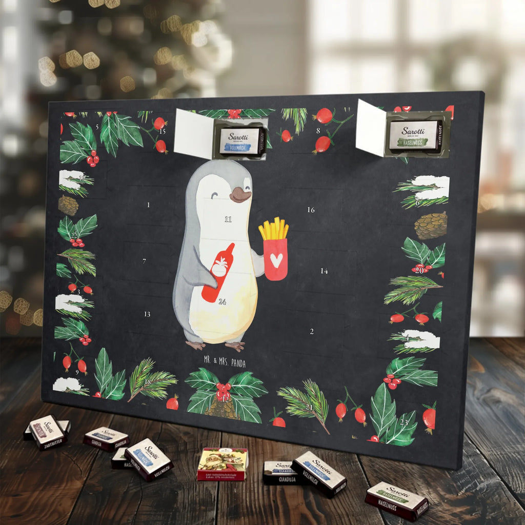 Chocolate advent calendar penguin French fries Loving, Marriage, Proposal of marriage, anniversary gift, Together, Love gift, gift for her, gift for him, Two, Valentine&#39;s Day Gift for Women Love Gift Anniversary Wedding Anniversary Party Favor Gift for Girlfriend Gift for Partner Boyfriend Gift Token of Love for Men for Husband