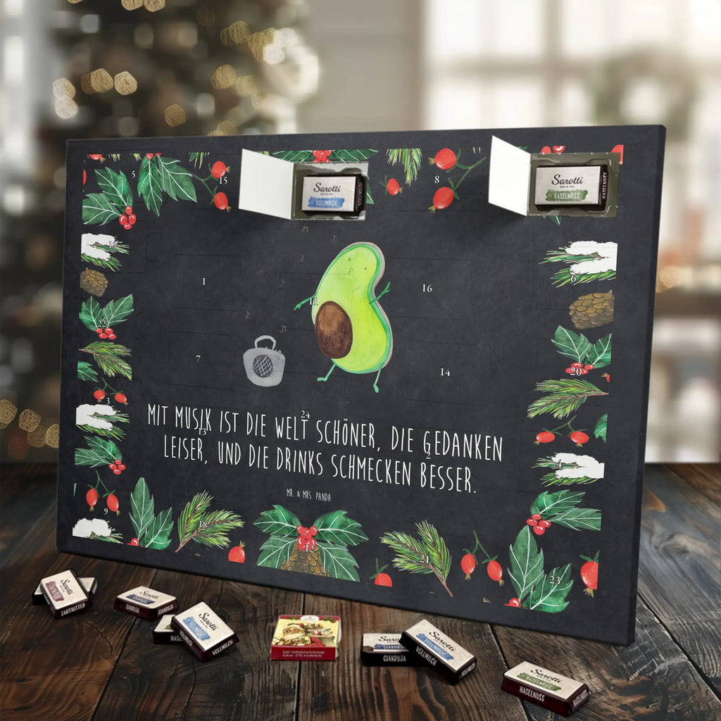 Chocolate advent calendar avocado Dance vegetables