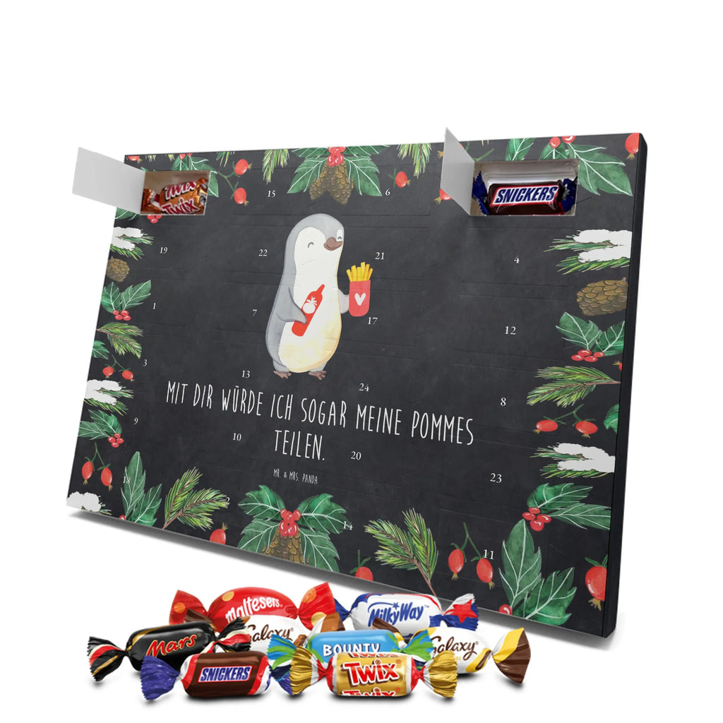 Chocolate advent calendar penguin French fries Loving, Marriage, Proposal of marriage, anniversary gift, Together, Love gift, gift for her, gift for him, Two, Valentine&#39;s Day Gift for Women Love Gift Anniversary Wedding Anniversary Party Favor Gift for Girlfriend Gift for Partner Boyfriend Gift Token of Love for Men for Husband
