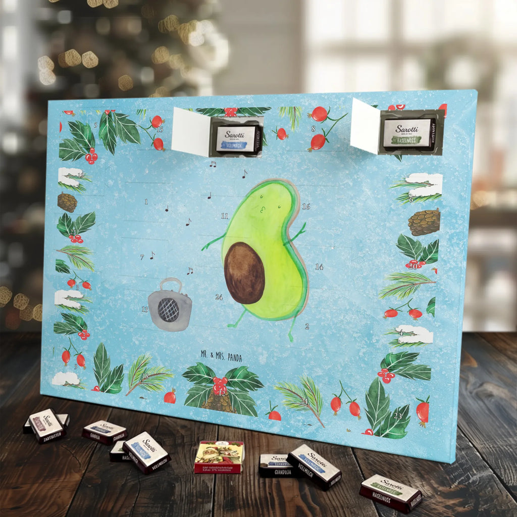 Chocolate advent calendar avocado Dance vegetables