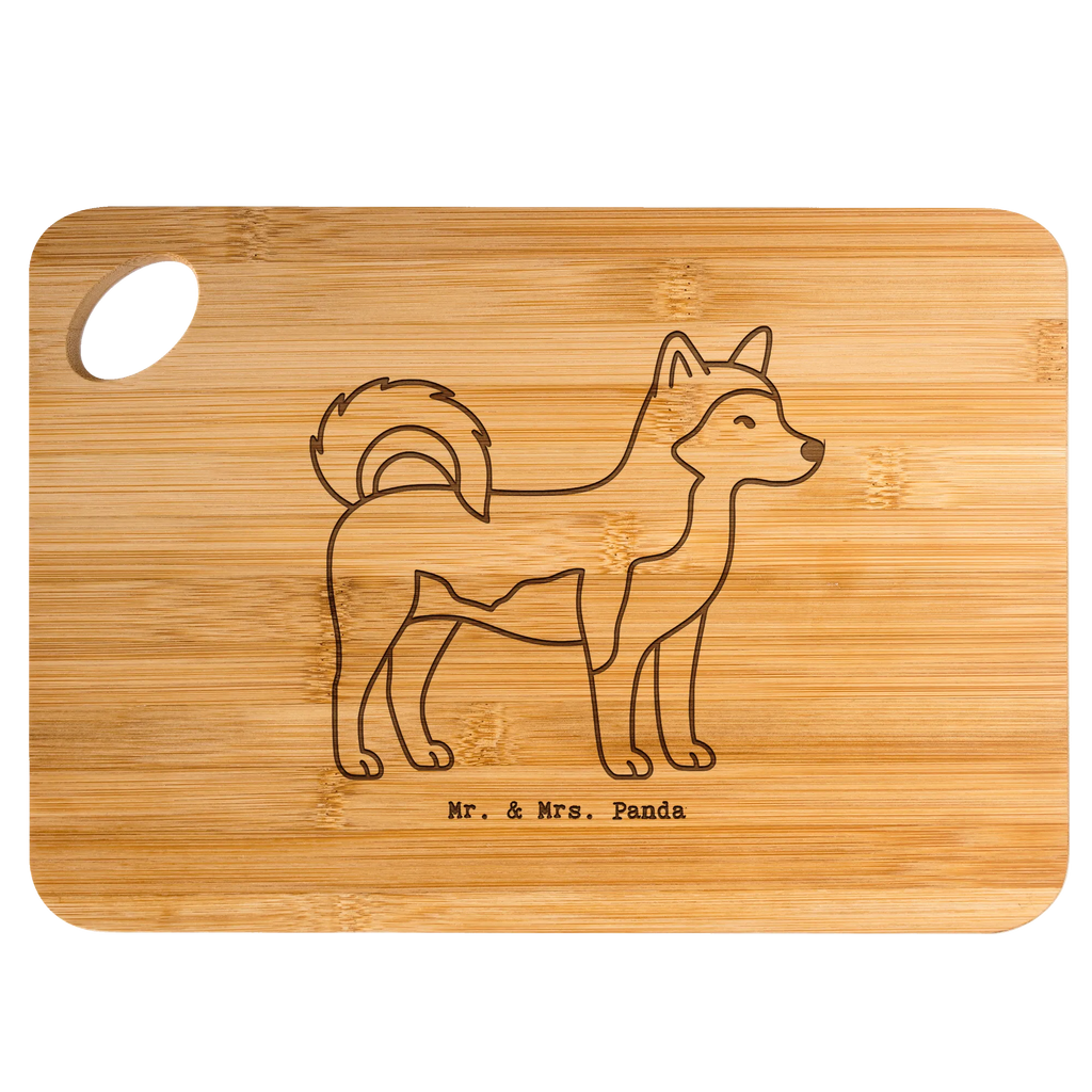 Bamboo chopping board Siberian Husky Moment gift, animal lover, giving, dog breed, purebred dog, dog owner, puppy