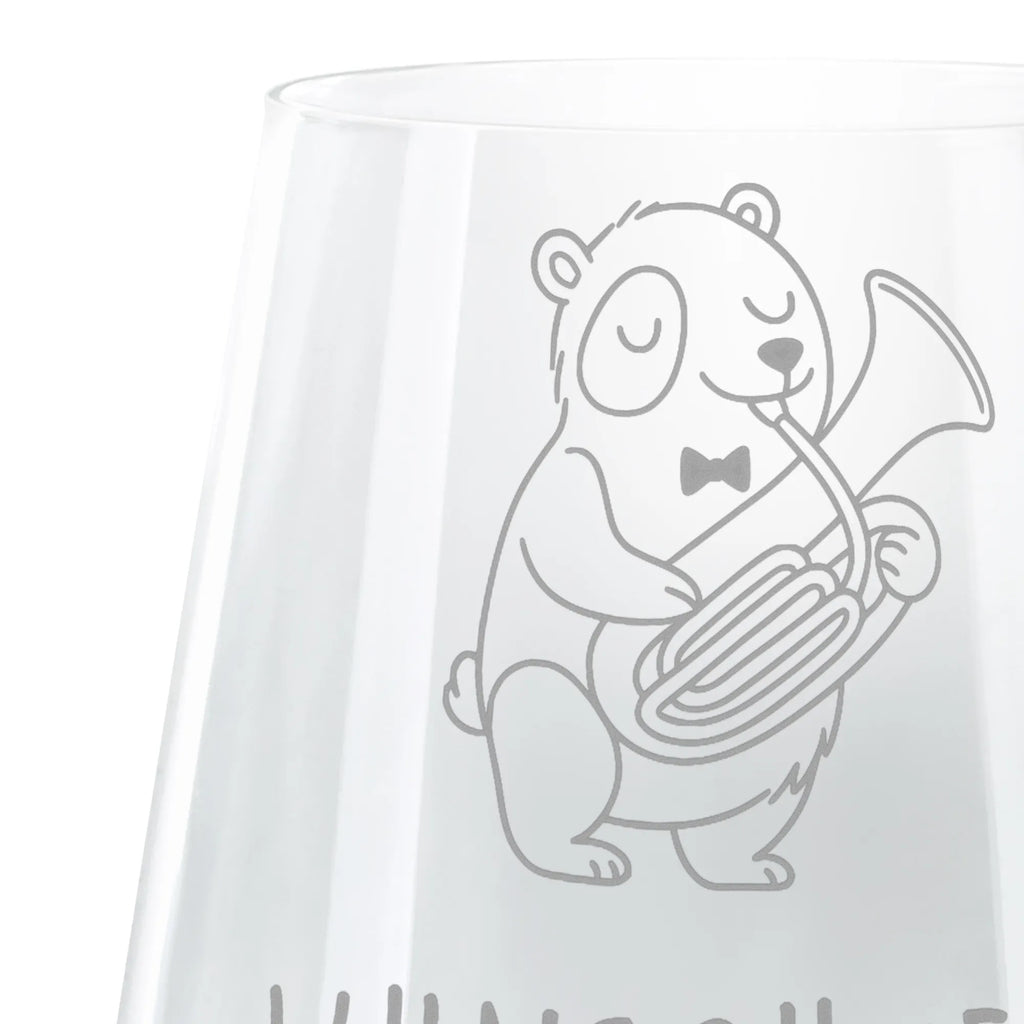 Personalized Engraved Lantern Panda tenor horn Instruments, gifts for musicians, music enthusiasts