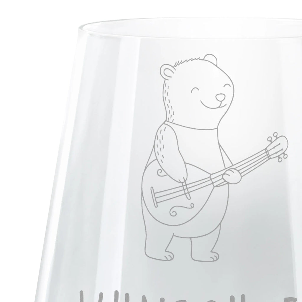 Personalized Engraved Lantern Bear Mandolin Instruments, gifts for musicians, music enthusiasts