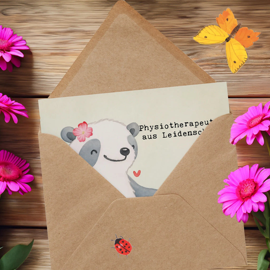 Deluxe Card Physiotherapist Passion Design gift, sayings, gift idea, best, farewell gift, passing exam, anniversary, retirement, promotion, job start, profession