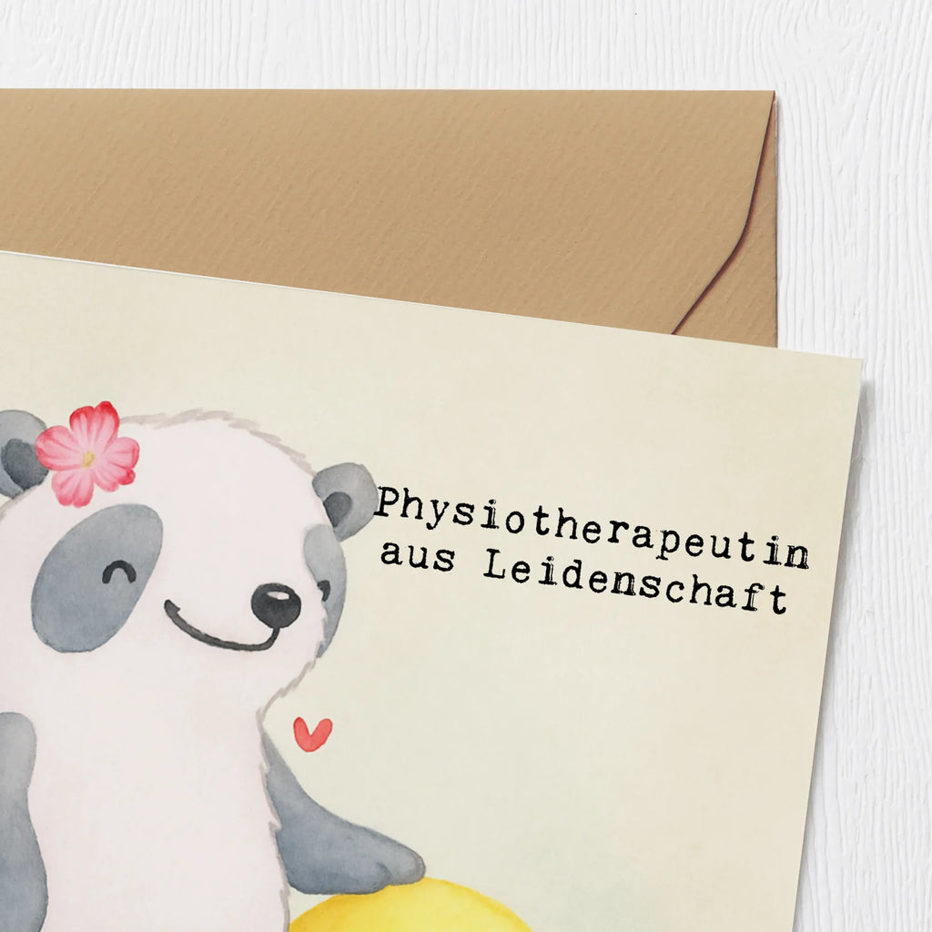 Deluxe Card Physiotherapist Passion Design gift, sayings, gift idea, best, farewell gift, passing exam, anniversary, retirement, promotion, job start, profession