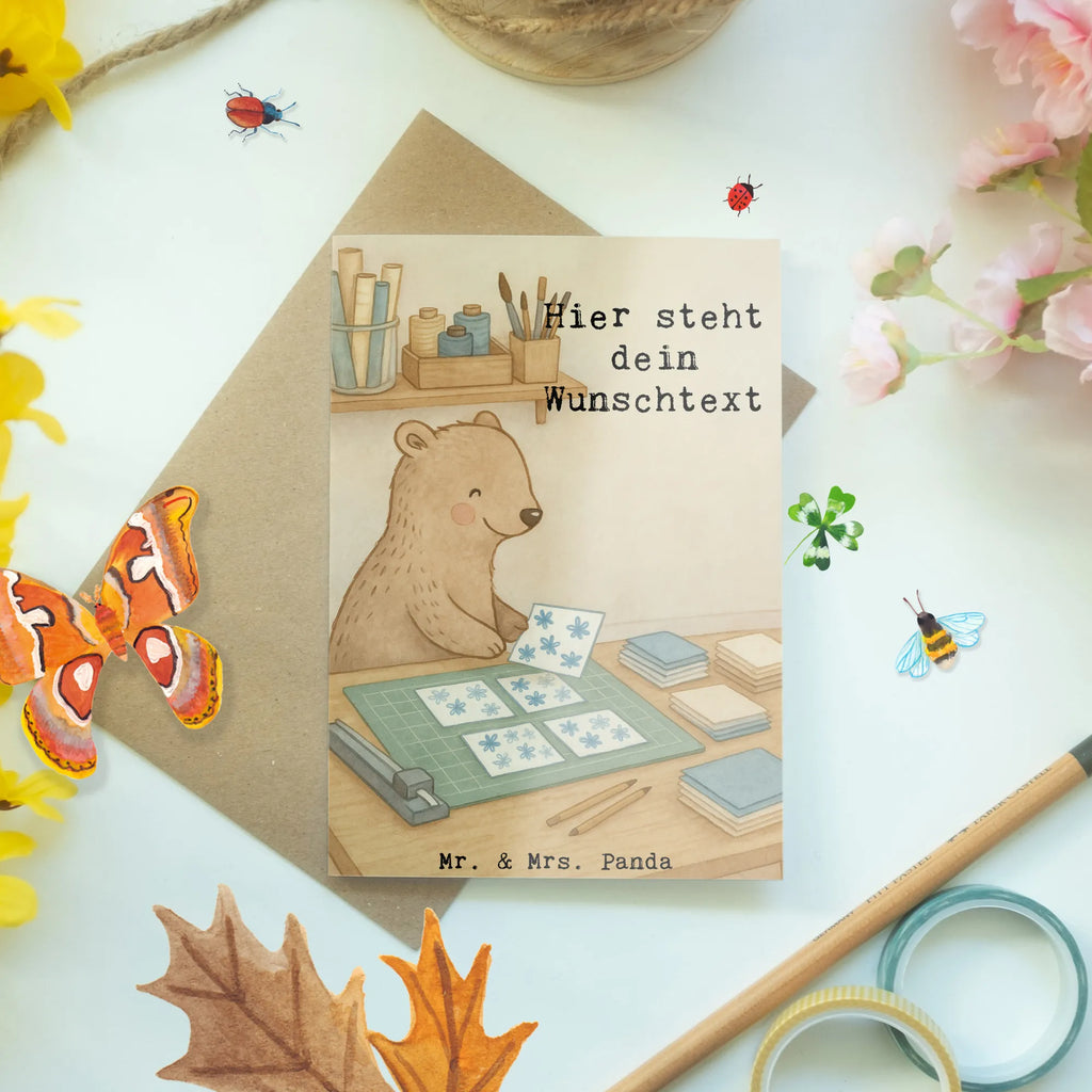 Personalised greetings card tiler Passion Design gift, sayings, gift idea, best, farewell gift, passing exam, anniversary, retirement, promotion, job start, profession