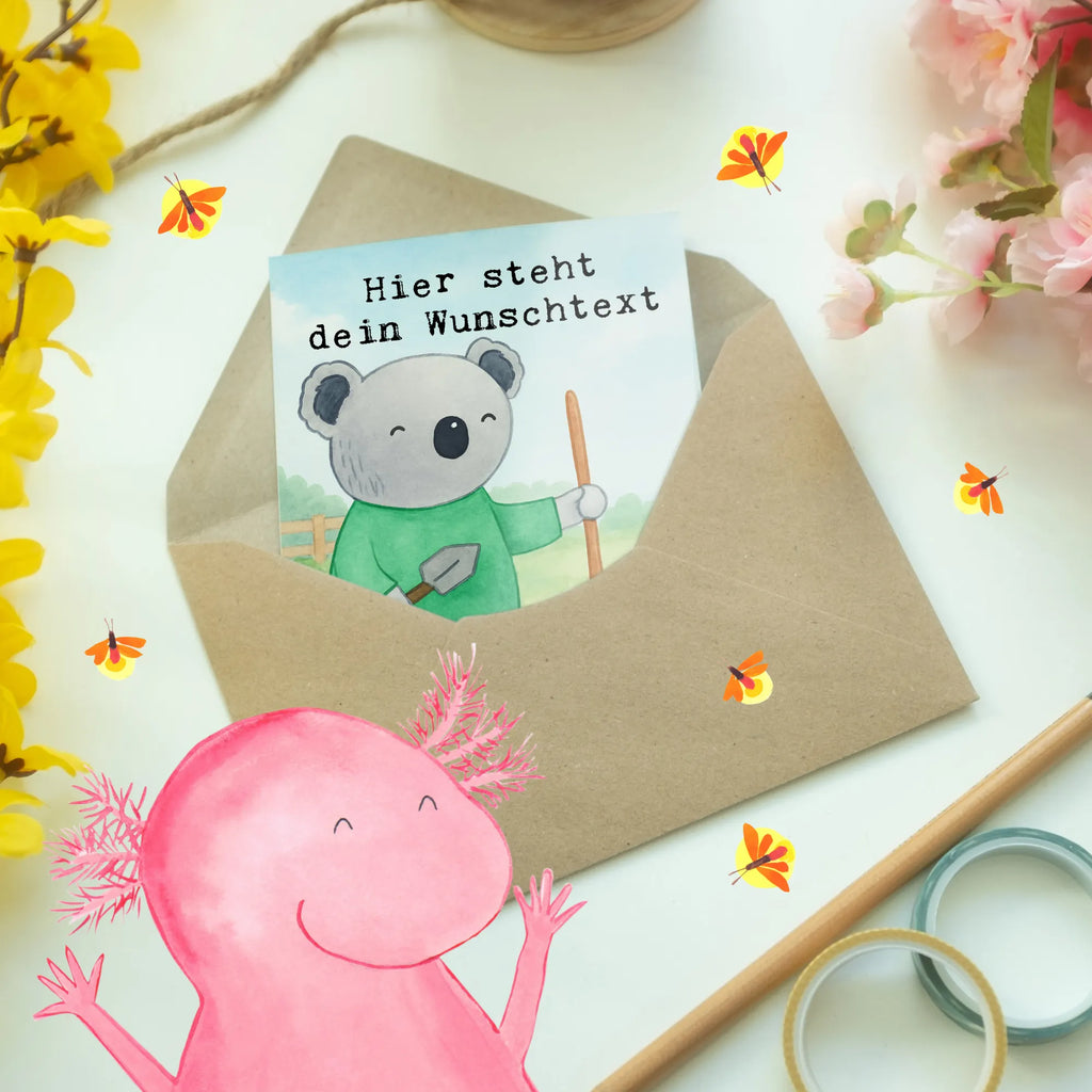 Spersonalizowana kartka z życzeniami Ogrodnik i budowniczy krajobrazów pasja Design Prezent, Dziękuję, Zawód, Wykształcenie, Jubileusz, Pożegnanie, Emerytura, Kolega, Koleżanka, Dawać, Pracownik, Współpracownik, Dziękuję bardzo