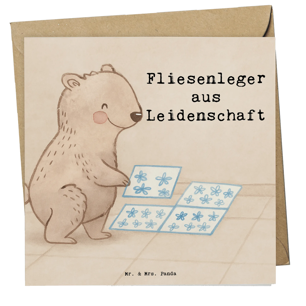Deluxe Karte Fliesenleger Leidenschaft Design faltkarte, Glückwunschkarte, Grußkarte, doppelkarte, Klappkarte, anlasskarte, Geschenk, Schenken, Jubiläum, Danke, Dankeschön, Beruf, Ausbildung, Abschied, Rente, Kollege, Kollegin, Arbeitskollege, Mitarbeiter, Firma, Handwerk, Fliesenfachhandel, Fliesenlegermeister, Gesellenprüfung, Fliesenlegerbetrieb, Fliesenleger