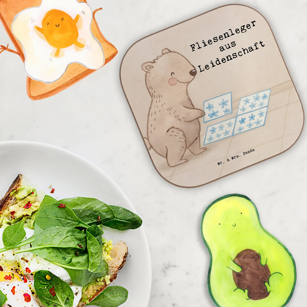 Square coaster tiler Passion Design gift, sayings, gift idea, best, farewell gift, passing exam, anniversary, retirement, promotion, job start, profession