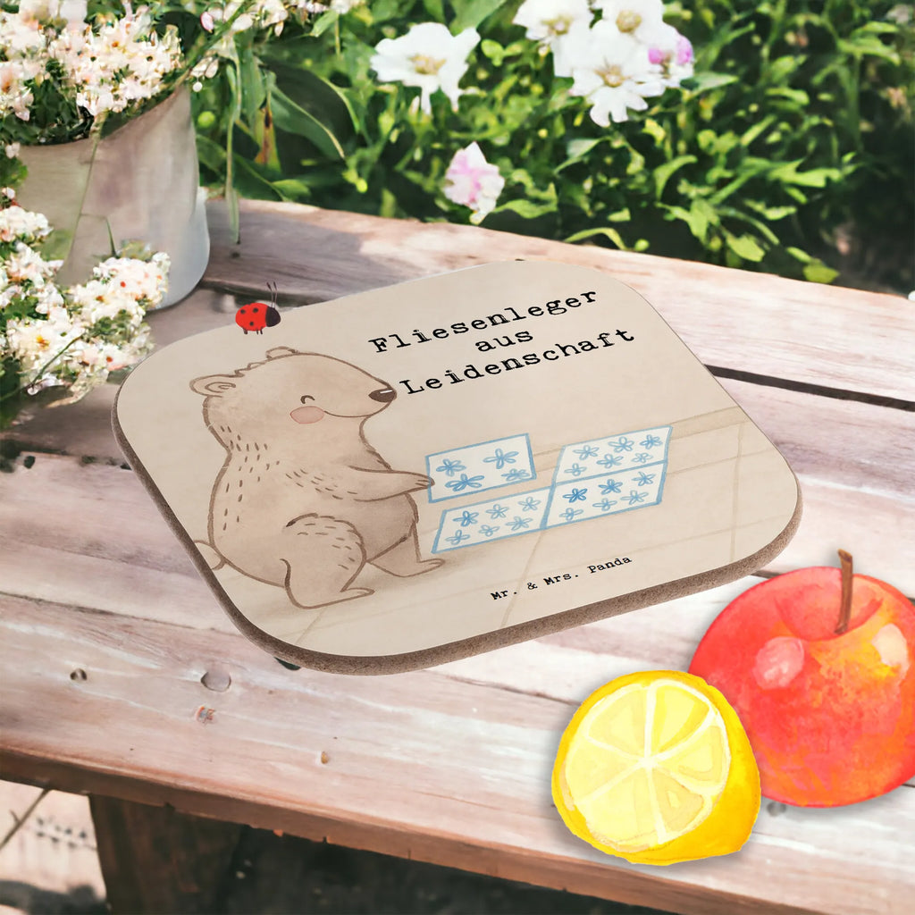 Square coaster tiler Passion Design gift, sayings, gift idea, best, farewell gift, passing exam, anniversary, retirement, promotion, job start, profession