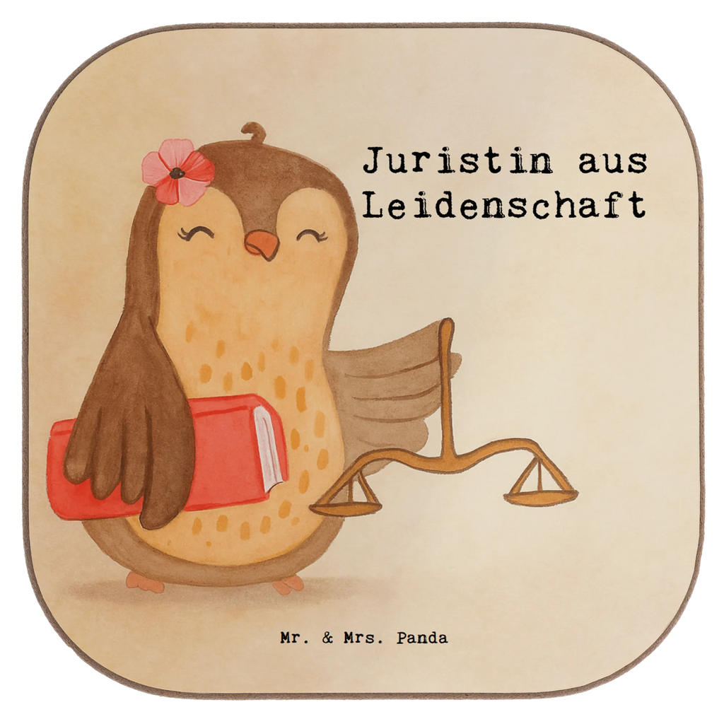 Square coaster female lawyer Passion Design gift, sayings, gift idea, best, farewell gift, passing exam, anniversary, retirement, promotion, job start, profession