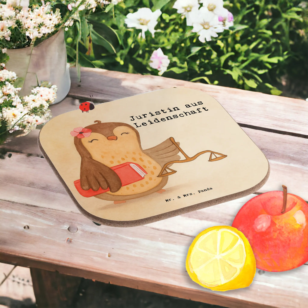 Square coaster female lawyer Passion Design gift, sayings, gift idea, best, farewell gift, passing exam, anniversary, retirement, promotion, job start, profession