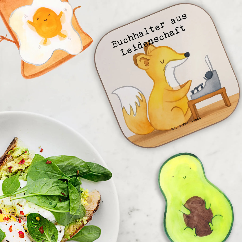 Square coaster Accountant Passion Design gift, sayings, gift idea, best, farewell gift, passing exam, anniversary, retirement, promotion, job start, profession