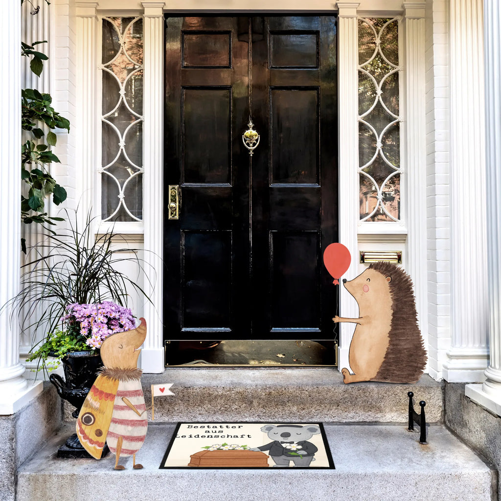 Doormat undertaker Passion Design gift, sayings, gift idea, best, farewell gift, passing exam, anniversary, retirement, promotion, job start, profession