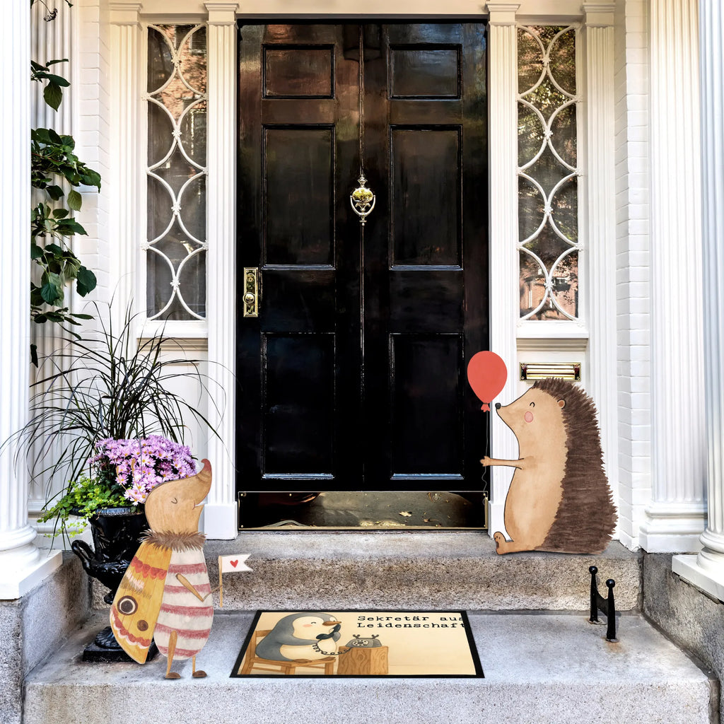 Doormat Secretary Passion Design gift, sayings, gift idea, best, farewell gift, passing exam, anniversary, retirement, promotion, job start, profession