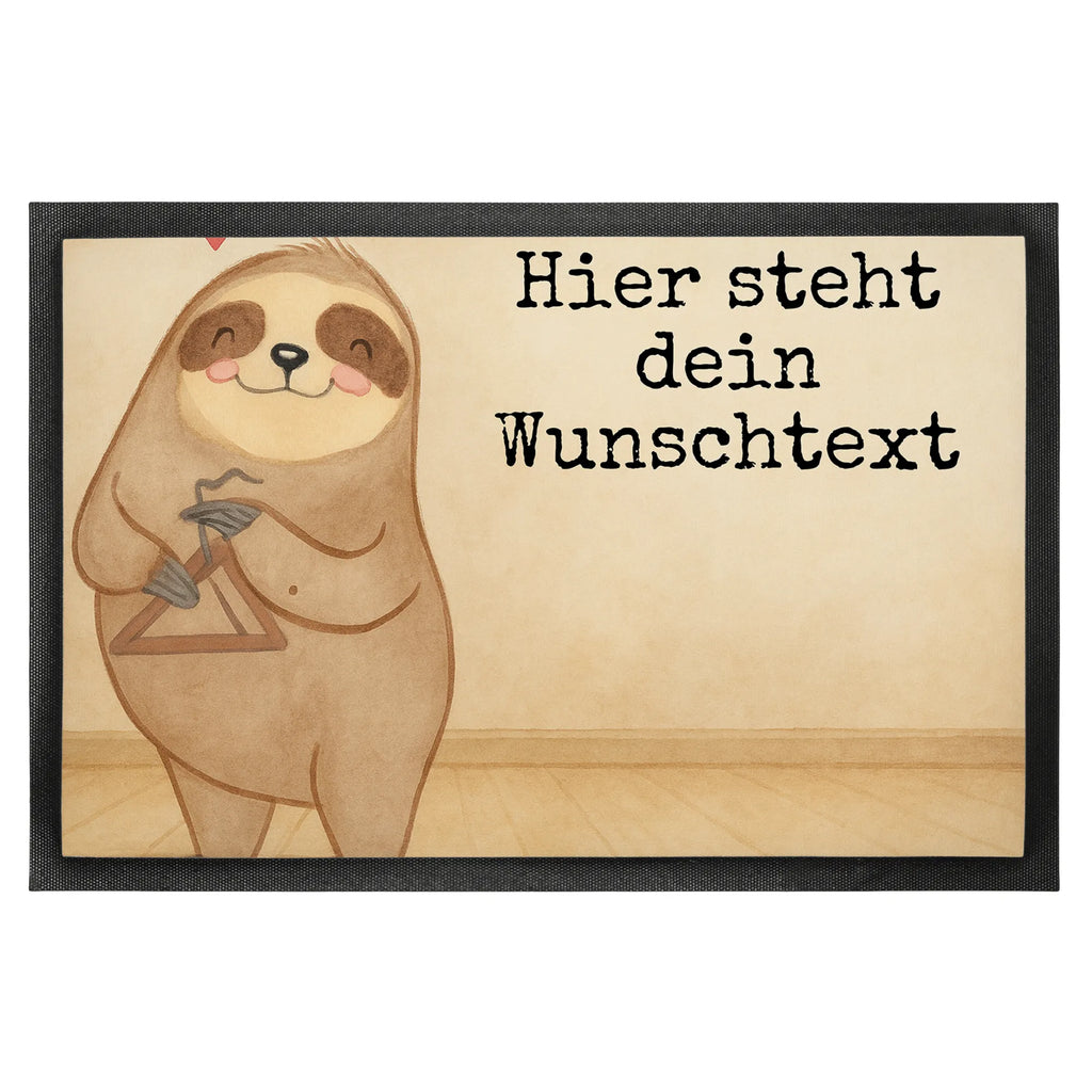 Personalized doormat sloth Triangle Design Instruments, gifts for musicians, music enthusiasts