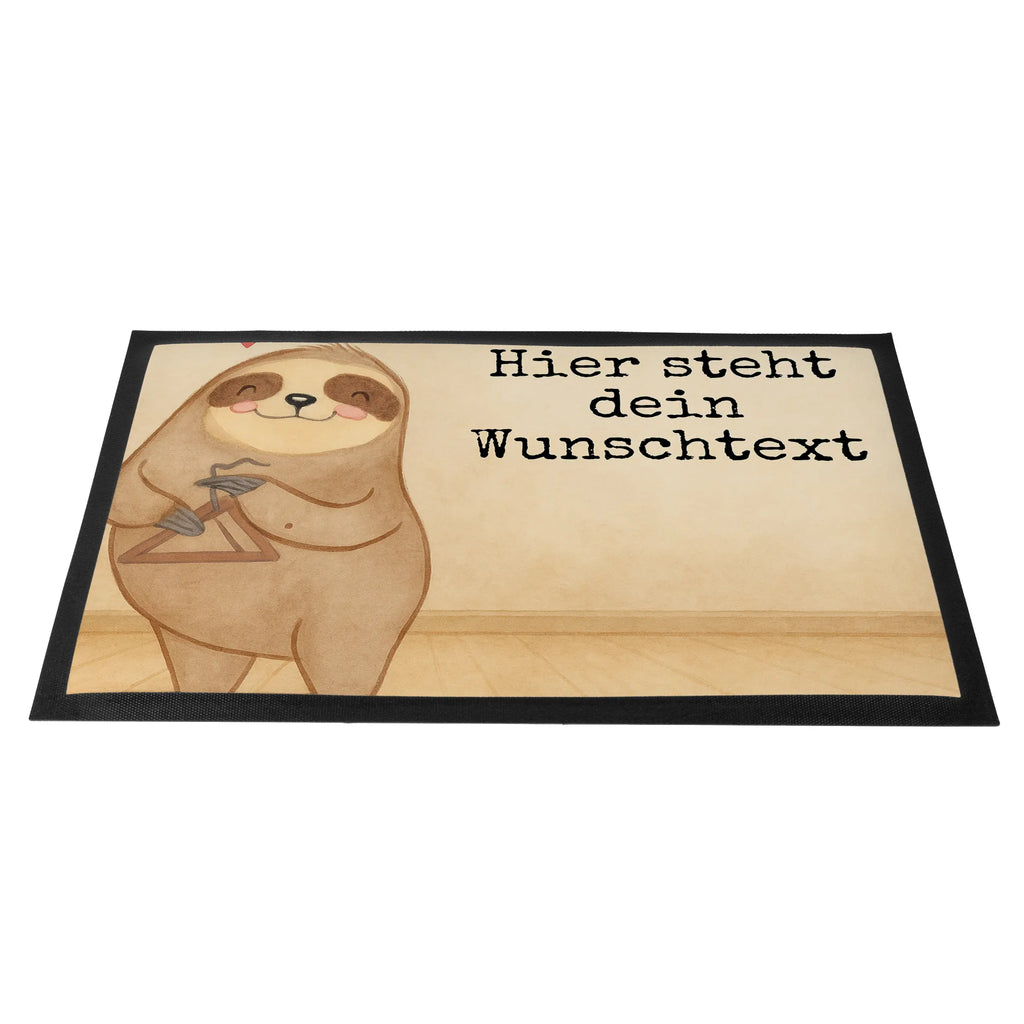 Personalized doormat sloth Triangle Design Instruments, gifts for musicians, music enthusiasts