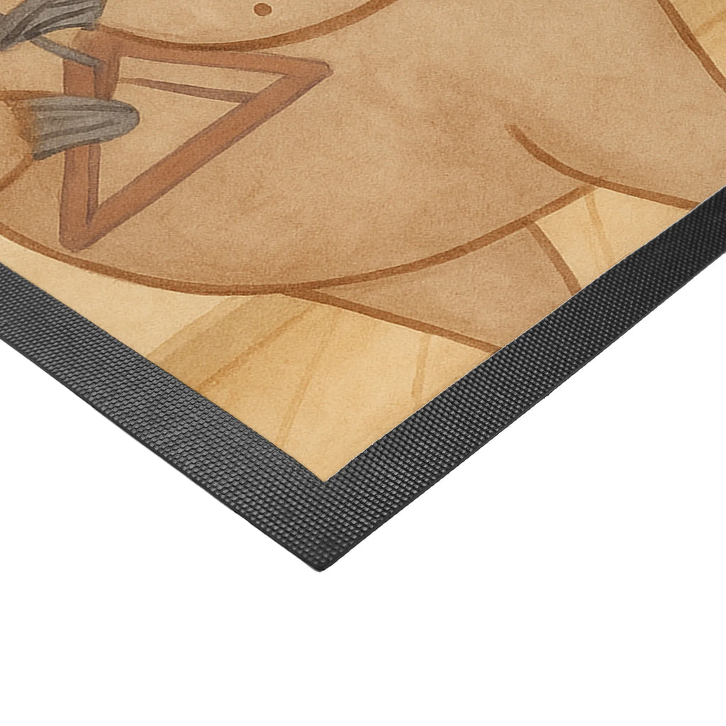 Personalized doormat sloth Triangle Design Instruments, gifts for musicians, music enthusiasts