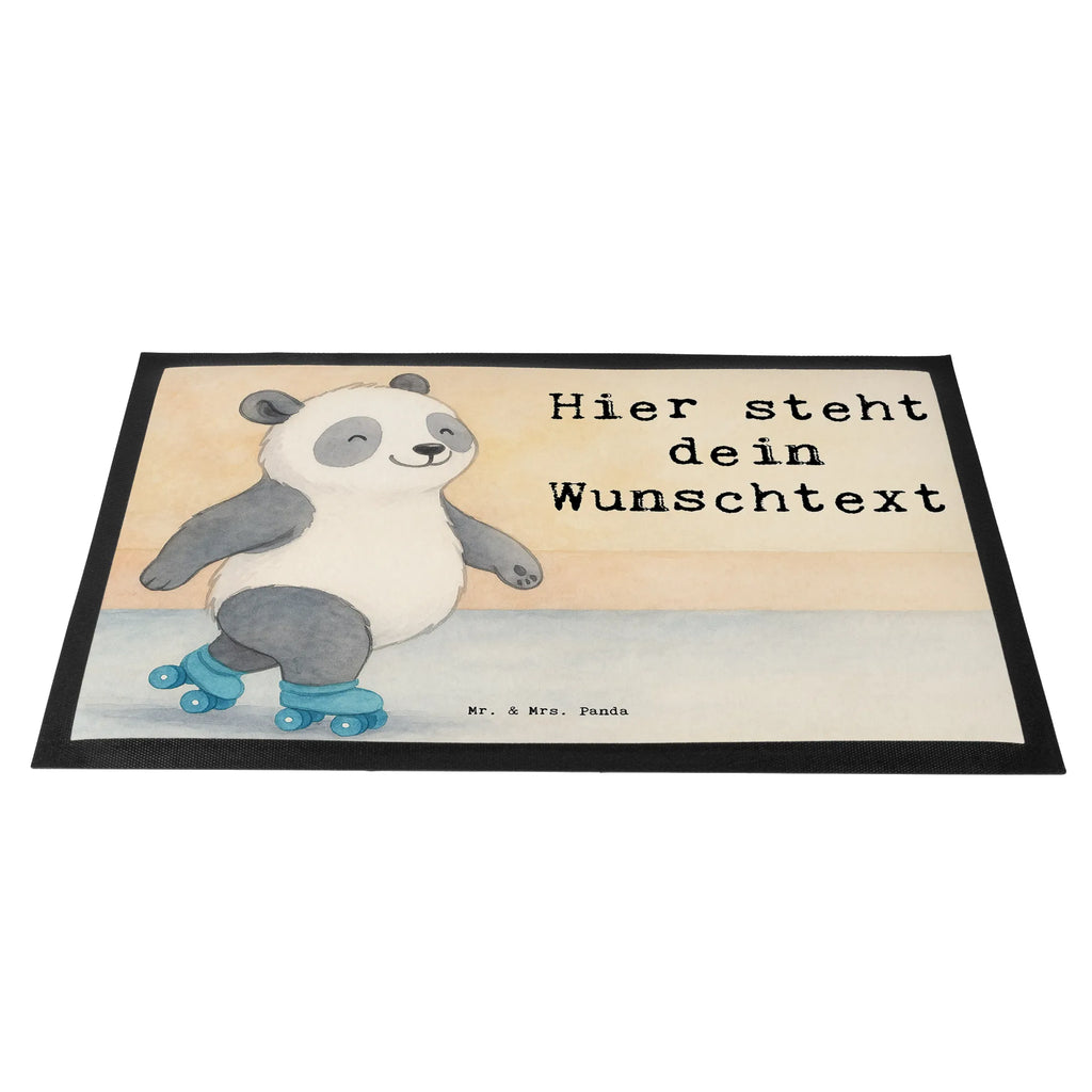 Personalisierte Fußmatte Panda Inliner fahren Design Personalisierte Fußmatte, Personalisierung, Türvorleger Personalisiert, Fußmatte Bedrucken, Personalisiert, Türvorleger mit Namen, Haustürmatte Personalisiert, Wunschnamen, Namensfussmatte, Fußmatte mit Namen, Bedrucken, Sportler, Gewinn, Auszeichnung, Dankeschön, Danke, Geschenk, Hobby, Sportart, Sport, Schenken, Inliner fahren, Inlinern, Rollschuh fahren