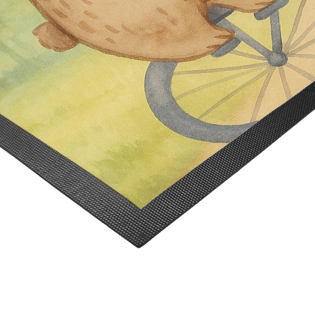 Personalized doormat bear ride a unicycle Design Gift, giving, thank you, award, profit, athlete, ride a unicycle