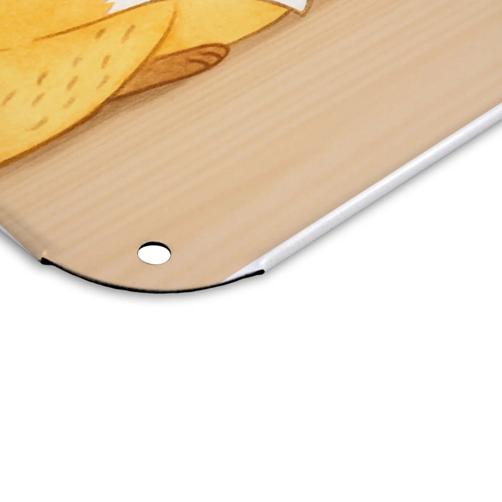 Tin sign Fox To read Design Gift, giving, thank you, award, profit, athlete, bookworm, read books, read