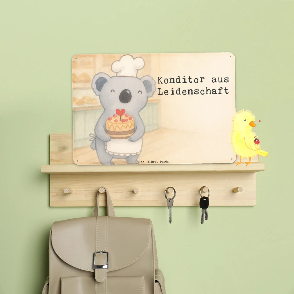 Tin sign Pastry chef Passion Design gift, sayings, gift idea, best, farewell gift, passing exam, anniversary, retirement, promotion, job start, profession