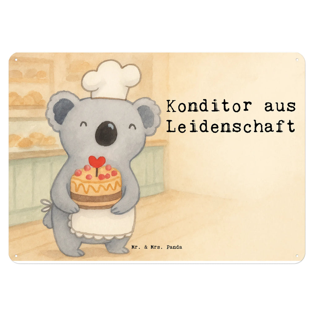 Tin sign Pastry chef Passion Design gift, sayings, gift idea, best, farewell gift, passing exam, anniversary, retirement, promotion, job start, profession