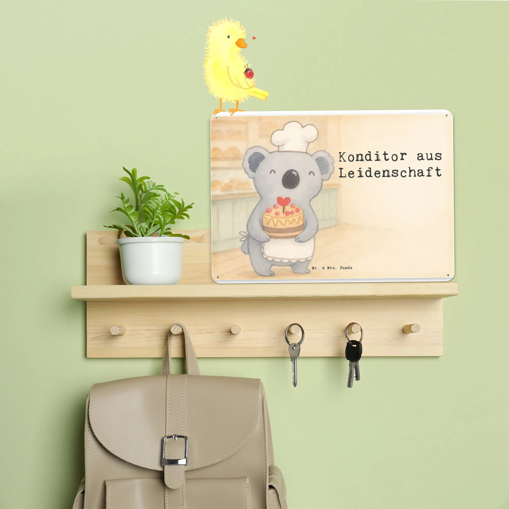 Tin sign Pastry chef Passion Design gift, sayings, gift idea, best, farewell gift, passing exam, anniversary, retirement, promotion, job start, profession