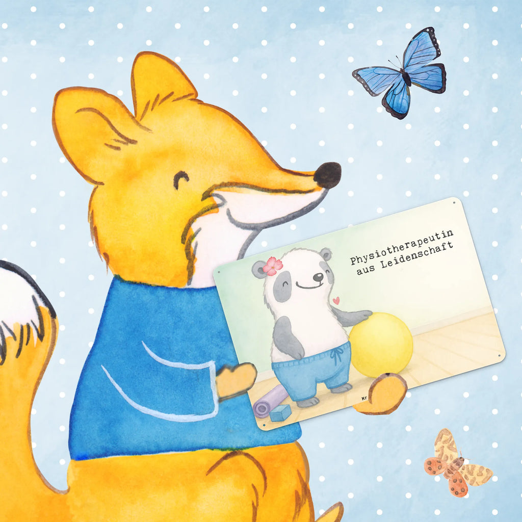 Tin sign Physiotherapist Passion Design gift, sayings, gift idea, best, farewell gift, passing exam, anniversary, retirement, promotion, job start, profession