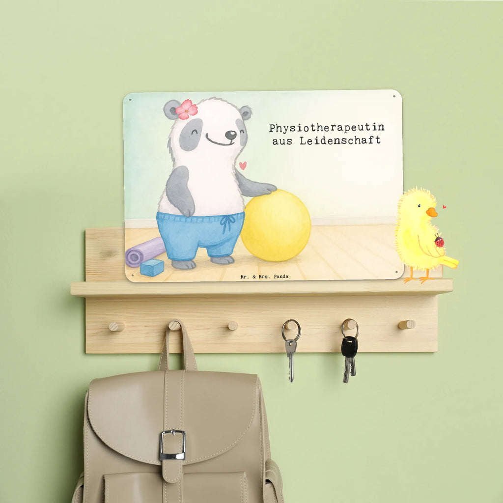 Tin sign Physiotherapist Passion Design gift, sayings, gift idea, best, farewell gift, passing exam, anniversary, retirement, promotion, job start, profession