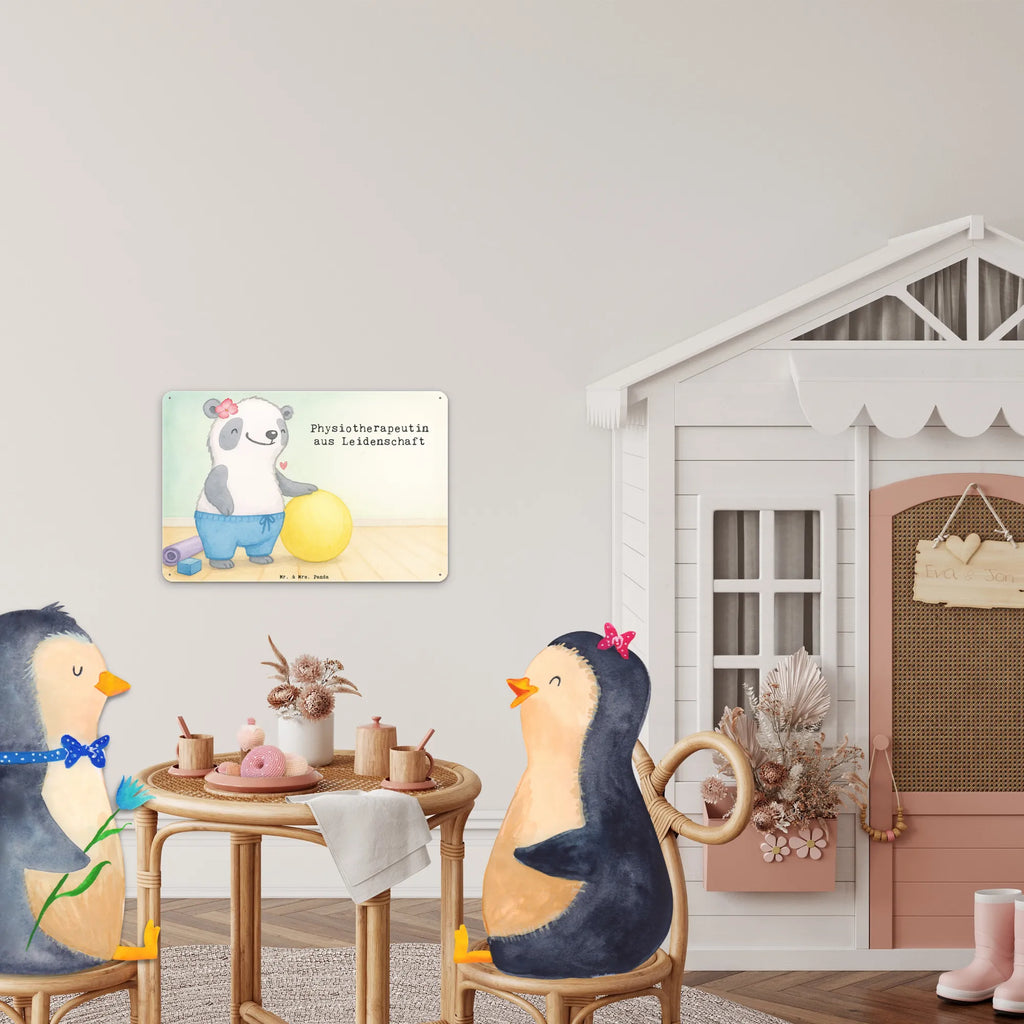 Tin sign Physiotherapist Passion Design gift, sayings, gift idea, best, farewell gift, passing exam, anniversary, retirement, promotion, job start, profession