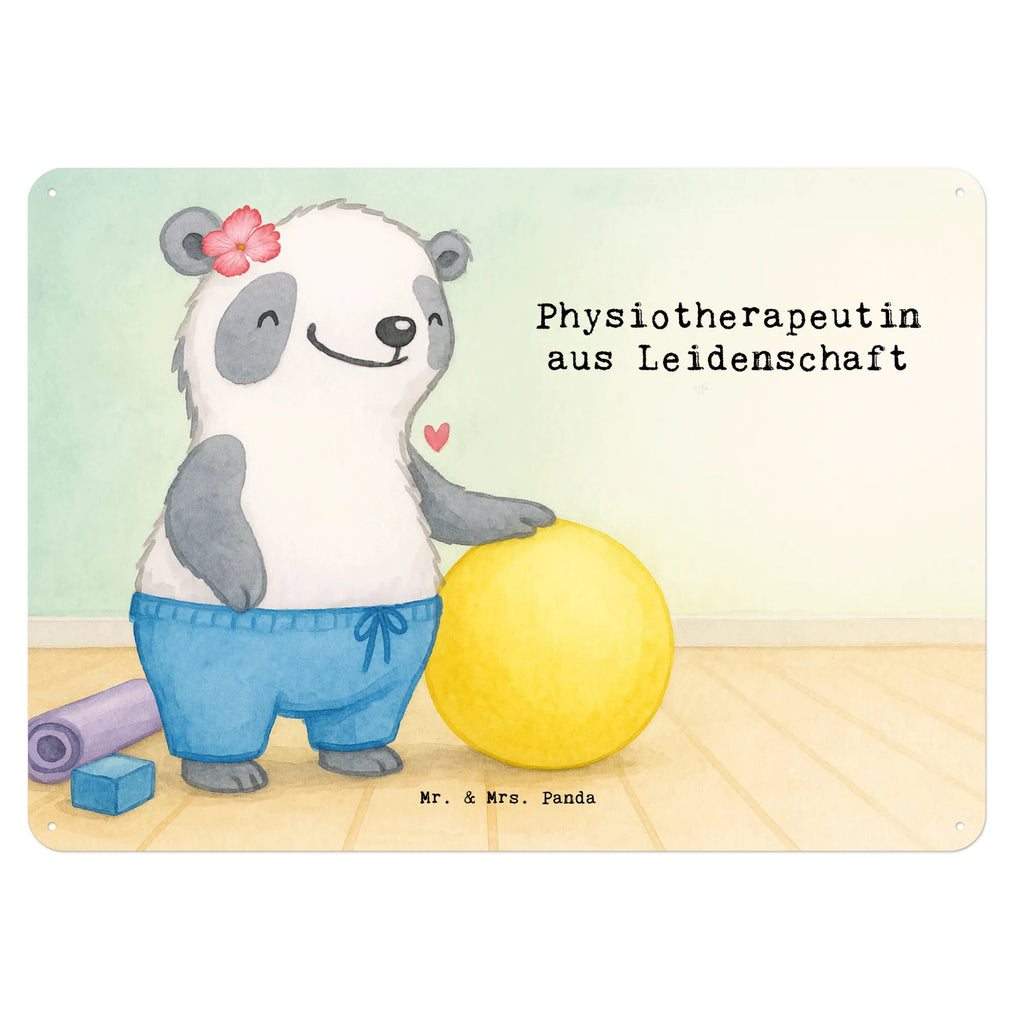 Tin sign Physiotherapist Passion Design gift, sayings, gift idea, best, farewell gift, passing exam, anniversary, retirement, promotion, job start, profession