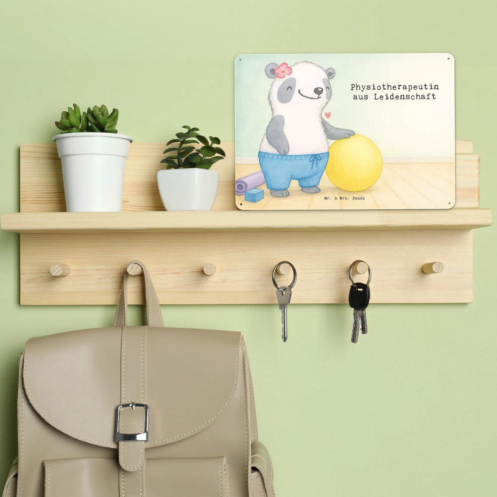 Tin sign Physiotherapist Passion Design gift, sayings, gift idea, best, farewell gift, passing exam, anniversary, retirement, promotion, job start, profession