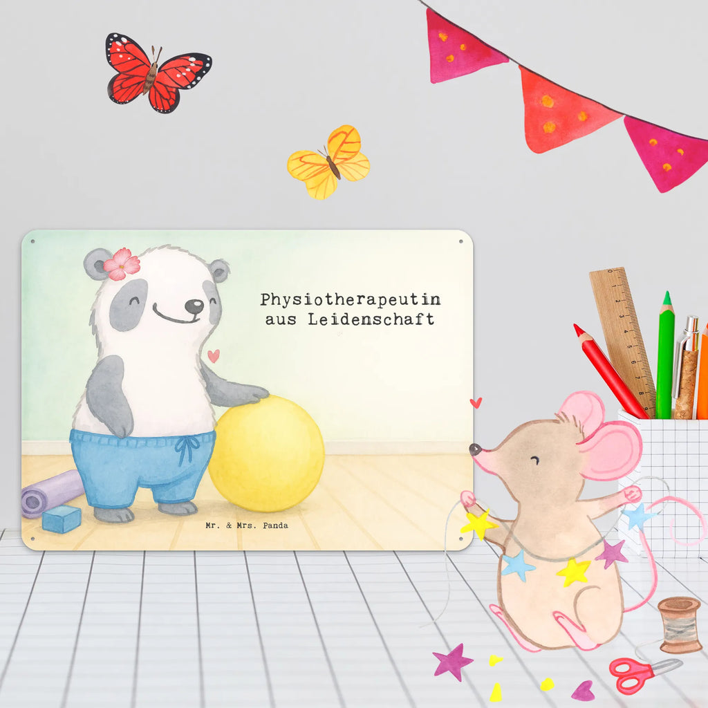 Tin sign Physiotherapist Passion Design gift, sayings, gift idea, best, farewell gift, passing exam, anniversary, retirement, promotion, job start, profession