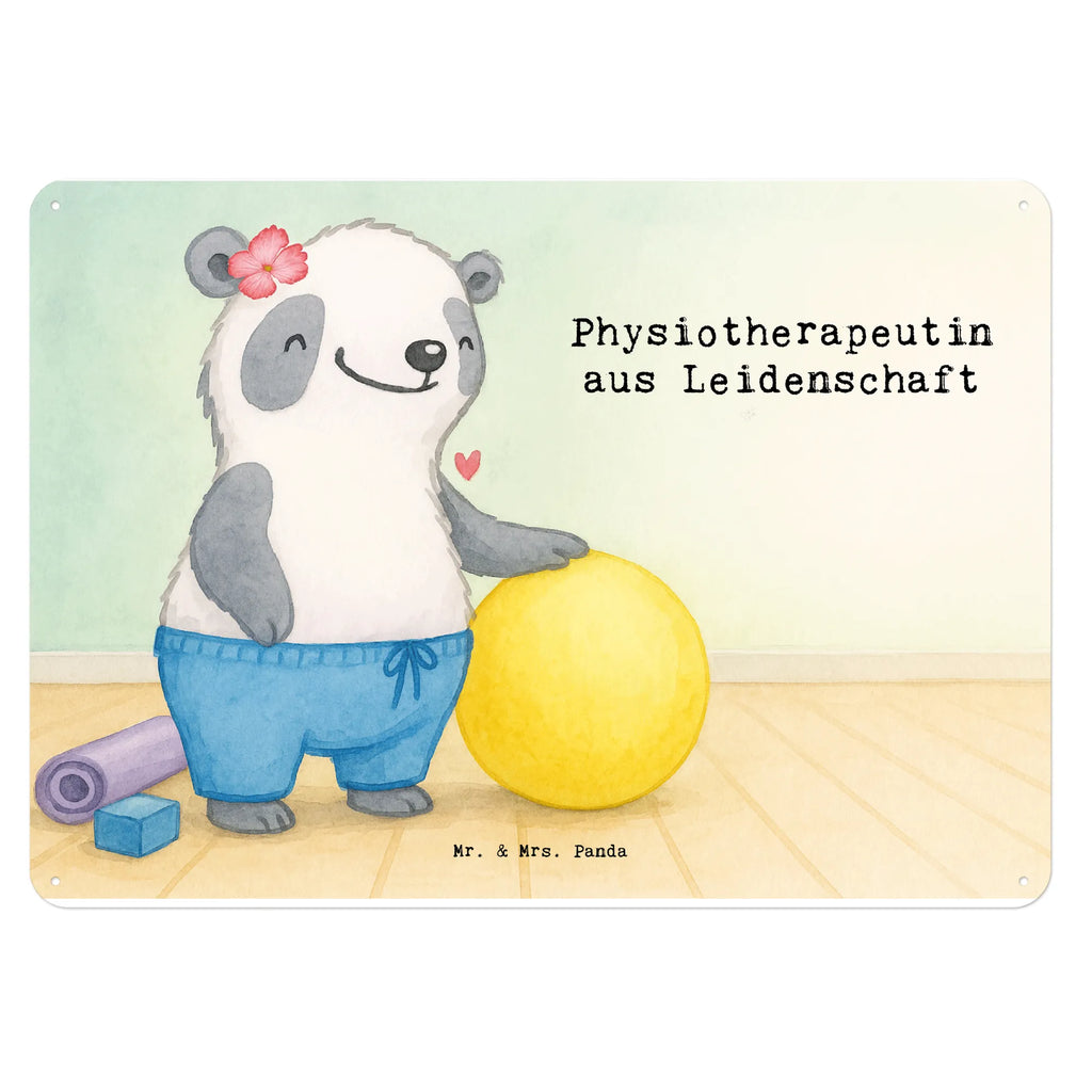 Tin sign Physiotherapist Passion Design gift, sayings, gift idea, best, farewell gift, passing exam, anniversary, retirement, promotion, job start, profession