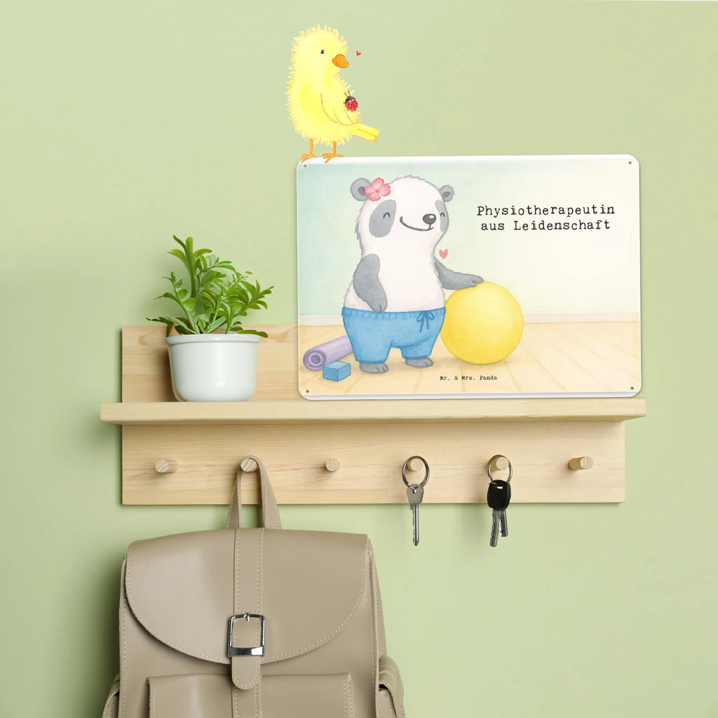 Tin sign Physiotherapist Passion Design gift, sayings, gift idea, best, farewell gift, passing exam, anniversary, retirement, promotion, job start, profession