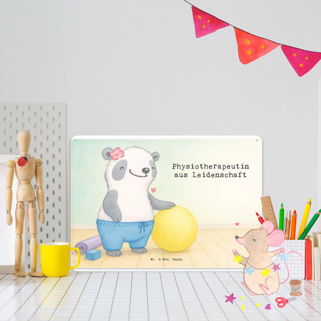 Tin sign Physiotherapist Passion Design gift, sayings, gift idea, best, farewell gift, passing exam, anniversary, retirement, promotion, job start, profession